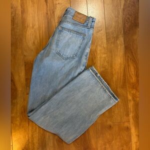 Aritzia High Rise Light Blue Jeans